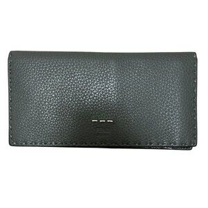 Fendi Selleria Continental Long Wallet Black
